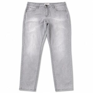 Royalty For Me WannaBettaButt Jeans Womens 16 Gray Wash Skinny Stretch Mid Rise